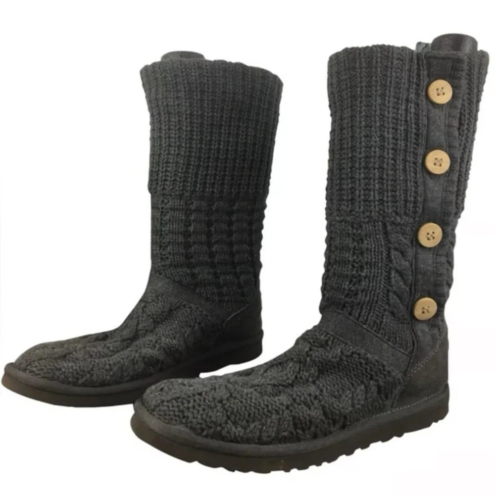 UGG Sweater Knit Boots - Picture 4 of 8